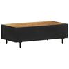 vidaXL Coffee Table 105x50x35 cm Rough Mango Wood
