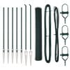vidaXL Welded Wire Fence with Spikes 10 x 1.2 m (W x H)