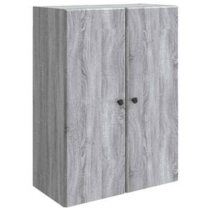 vidaXL Wall-Mounted Cabinet 66 x 34.5 x 90 cm Engineered Wood