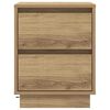 vidaXL Bedside Cabinet Artisan Oak 39 x 34.5 x 50 cm Engineered wood