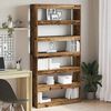 vidaXL Book Cabinet Artisan Oak 100 x 30 x 198 cm Engineered Wood