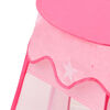 vidaXL Children Play Tent with 250 Balls Pink 102x102x82 cm