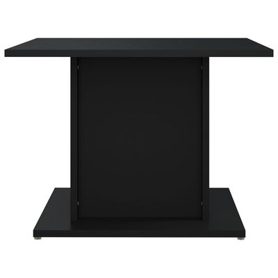 vidaXL Coffee Table Black 55.5x55.5x40 cm Engineered Wood