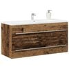 vidaXL Sink cabinet Old Wood 100 x 38.5 x 48 cm Engineered Wood