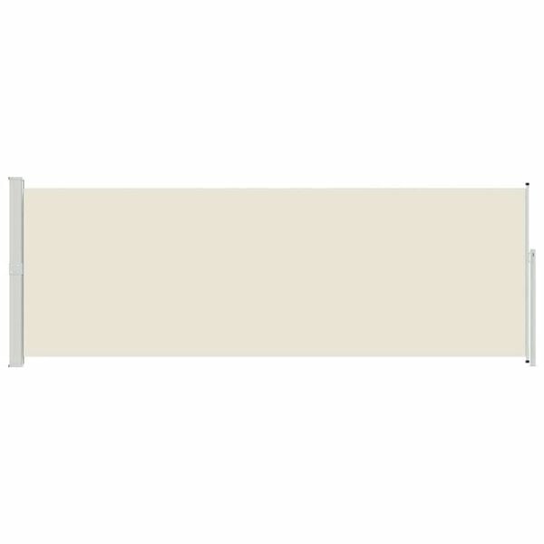 vidaXL Retractable Side Awning 160 x 500 cm Cream
