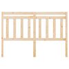 vidaXL Bed Headboard 146x4x100 cm Solid Wood Pine
