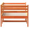 vidaXL Day Bed without Mattress Wax Brown 100x200 cm Solid Wood Pine