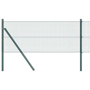 vidaXL Ground Fix Welded Wire Fence 10 x 0.8 m (W x H)