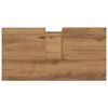 vidaXL Sink Cabinet Artisan Oak 65x33x60 cm Engineered Wood