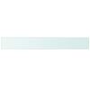 vidaXL Shelf Panel Glass Clear 110x15 cm