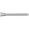 vidaXL Confirmat Screws 12 pcs Silver Metal