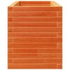 vidaXL Garden Planter Wax Brown 90x40x49.5 cm Solid Wood Pine