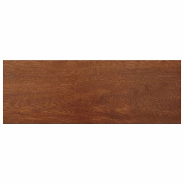 vidaXL Window Sill Brown Wood 140 x 50 x 4.5 cm PVC