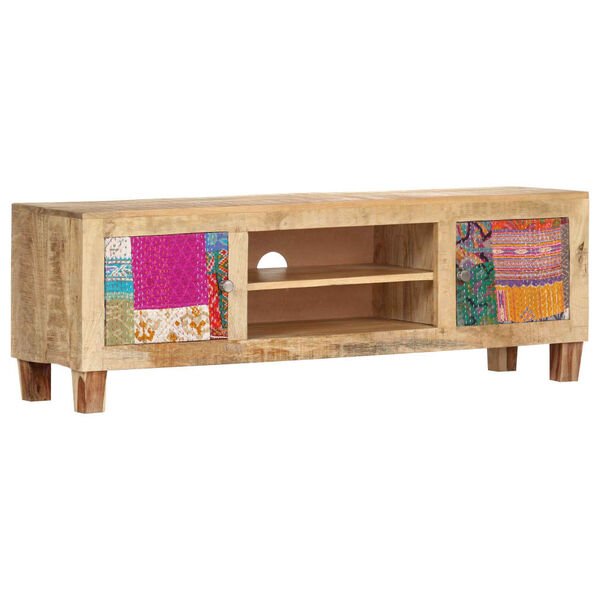vidaXL TV Cabinet 120x30x40 cm Solid Mango wood
