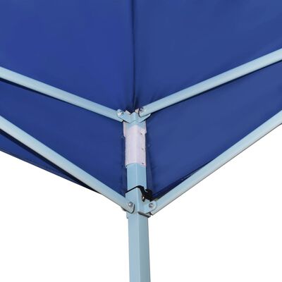 vidaXL Folding Gazebo 5x5 m Blue