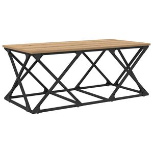 vidaXL Coffee Table Artisan Oak 100 x 49 x 40 cm Engineered Wood
