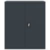 vidaXL File Cabinet Anthracite 90x40x145 cm Steel