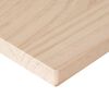 vidaXL Table Top 80x50x2.5 cm Rectangular Solid Wood Pine