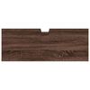 vidaXL Bathroom Sink Cabinet Brown Oak 80x30x60 cm Engineered Wood