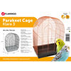 FLAMINGO Budgie Cage Klara 3 54x34x74.5 cm Copper