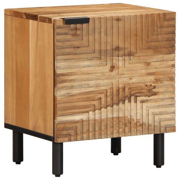 vidaXL Bedside Cabinet 40x33x46 cm Solid Wood Acacia
