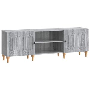 vidaXL TV Cabinet Grey Sonoma 150 x 31 x 50 cm Engineered Wood