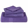 vidaXL Wash Towels "FROGN" 10 pcs Purple 30x30 cm 360 gsm