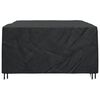 vidaXL Furniture Cover Plain Black 240 x 190 x 90 cm 420D