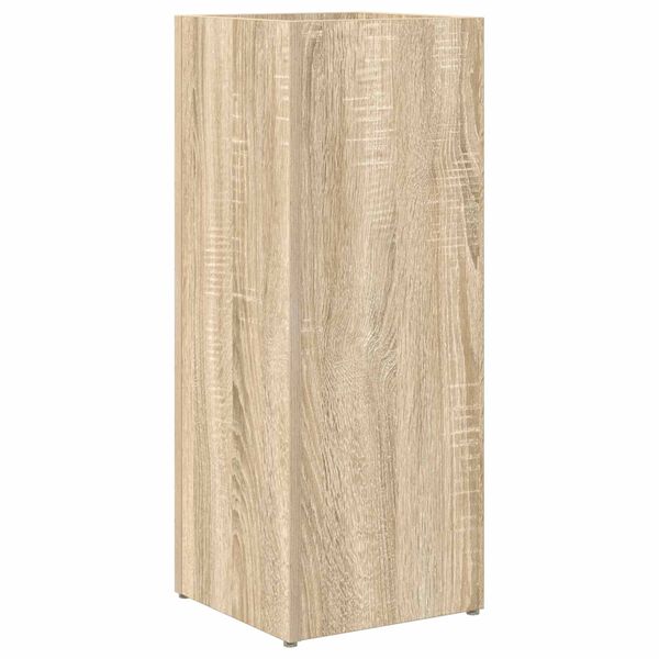 vidaXL Umbrella Stand Sonoma Oak 25 x 24.5 x 64 cm Engineered Wood