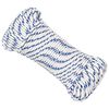 vidaXL Multipurpose Utility Rope 4 mm 25 m White and Blue PP
