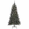 vidaXL Artificial Christmas Tree with 300 LEDs with Stand Green 210 cm