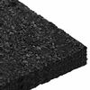 vidaXL Rubber Granulate Patio Pad Black 6 x 9 x 1 cm Rubber