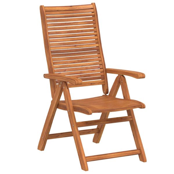 vidaXL Reclining Garden Chairs 6 pcs 56x72x107 cm Solid Wood Acacia