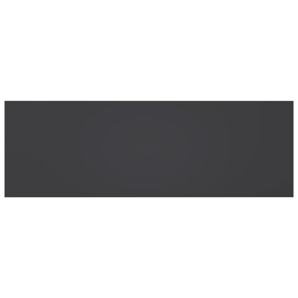 vidaXL Bookshelf Boards 4 pcs Grey 60x20x1.5 cm Engineered Wood