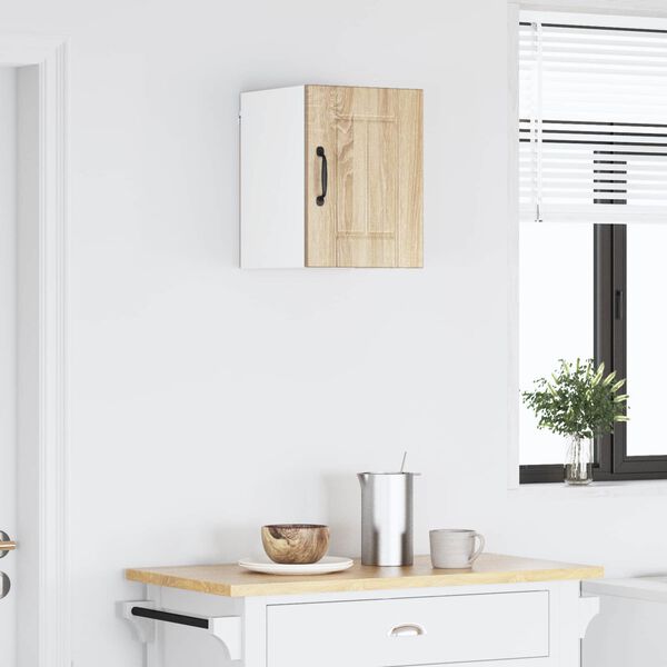 vidaXL Dishwasher Panel Lucca Sonoma Oak 30 x 31 x 40 cm