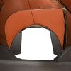 vidaXL Family Tent Crossvent 8-Person Orange Waterproof