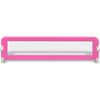 vidaXL Toddler Safety Bed Rail 150 x 42 cm Pink