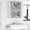 vidaXL Kitchen Cabinet 2 pcs Concrete Grey 60 x 31 x 40 cm