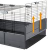 Ferplast Rabbit Cage Multipla Maxi 142.5x72x50 cm Black
