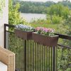 vidaXL Railing Metal