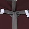vidaXL Gazebo Top Cover 310 g/m&sup2; 3x4 m Bordeaux