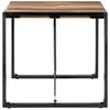 vidaXL Dining Table 80x80x75 cm Solid Wood