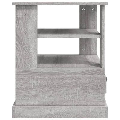 vidaXL Side Table Grey Sonoma 50x50x60 cm Engineered Wood