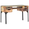 vidaXL Desk 118x48x75 cm Solid Reclaimed Wood