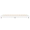vidaXL Bed Frame without Mattress High Gloss White 135x190 cm Double
