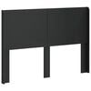 vidaXL Headboard Black