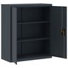 vidaXL File Cabinet Anthracite 90x40x145 cm Steel