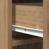 vidaXL Highboard Artisan oak 40 x 41 x 135 cm Engineered wood