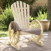 vidaXL Garden Adirondack Chairs 2 pcs Solid Wood Fir