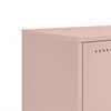 vidaXL TV Cabinet Pink 100.5x39x43.5 cm Steel
